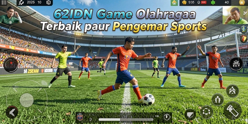 Tampilan menakjubkan dari permainan olahraga dalam 62IDN.
