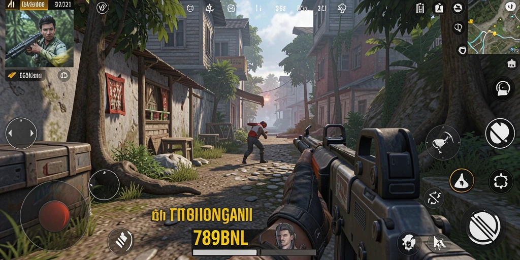 Tampilan menegangkan dari gameplay 789BNL dalam pertempuran TPS.