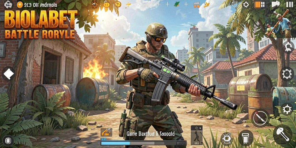 Tampilan gameplay <strong>BIOLABET</strong> yang seru dan penuh aksi.