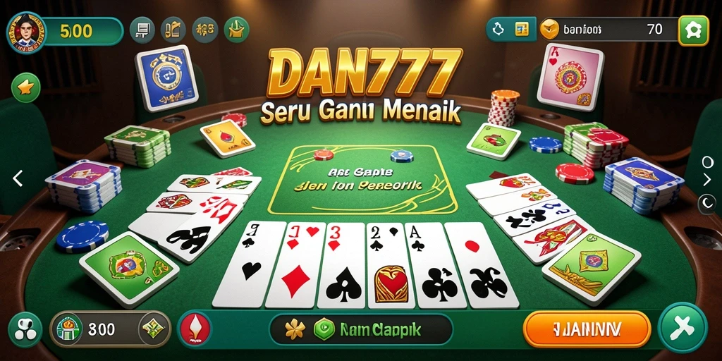 Tampilan gameplay seru dan menarik di DAN777.