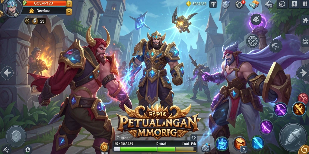 Gameplay GOCAP123 yang mendalam dan menakjubkan dalam dunia MMORPG.