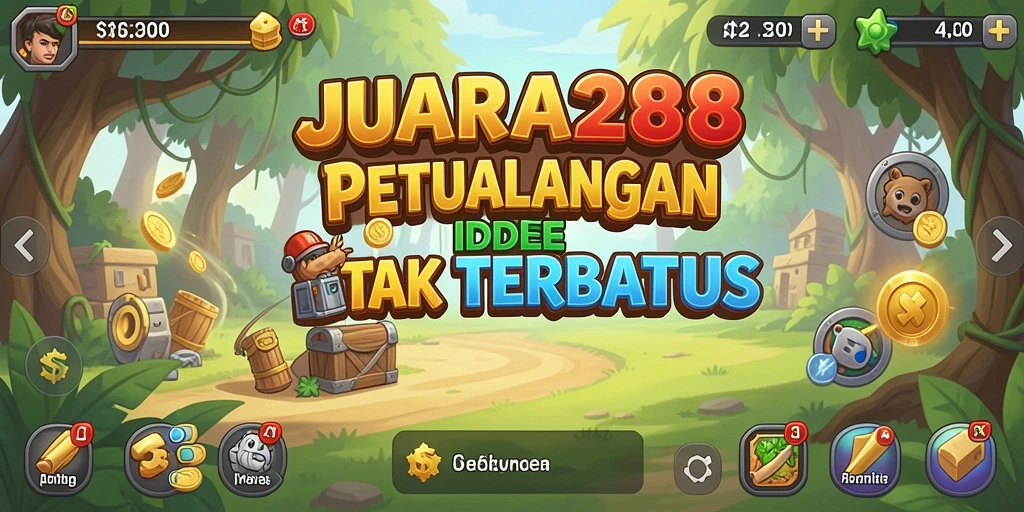 Tampilan gameplay JUARA288 dengan karakter dan sumber daya yang menarik.