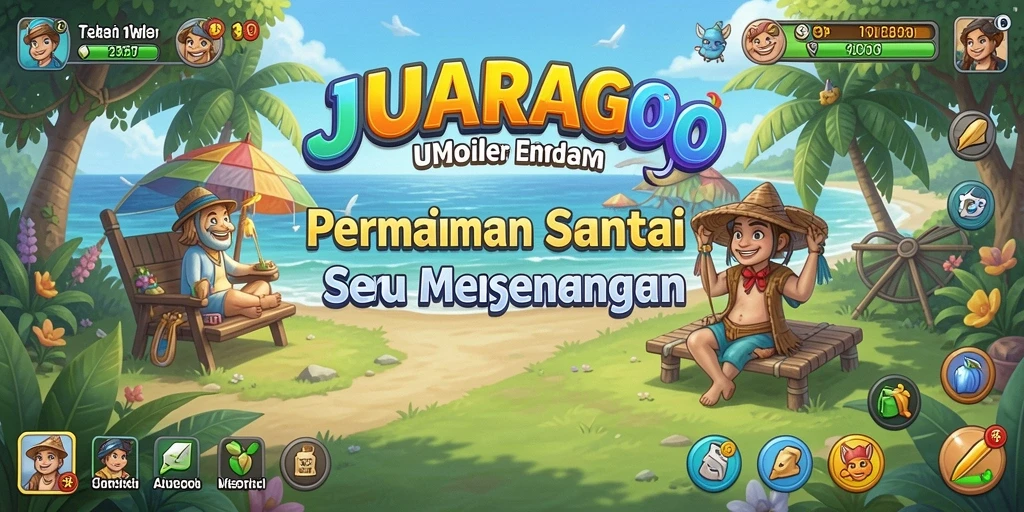 Gameplay JUARAGO yang menghibur dan penuh warna.