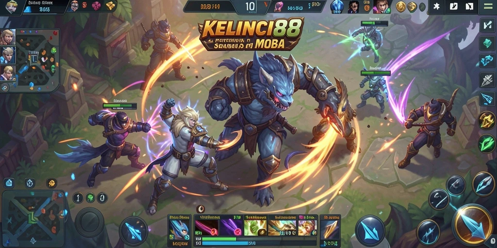 Tampilan gameplay seru di KELINCI88 dengan karakter unik.