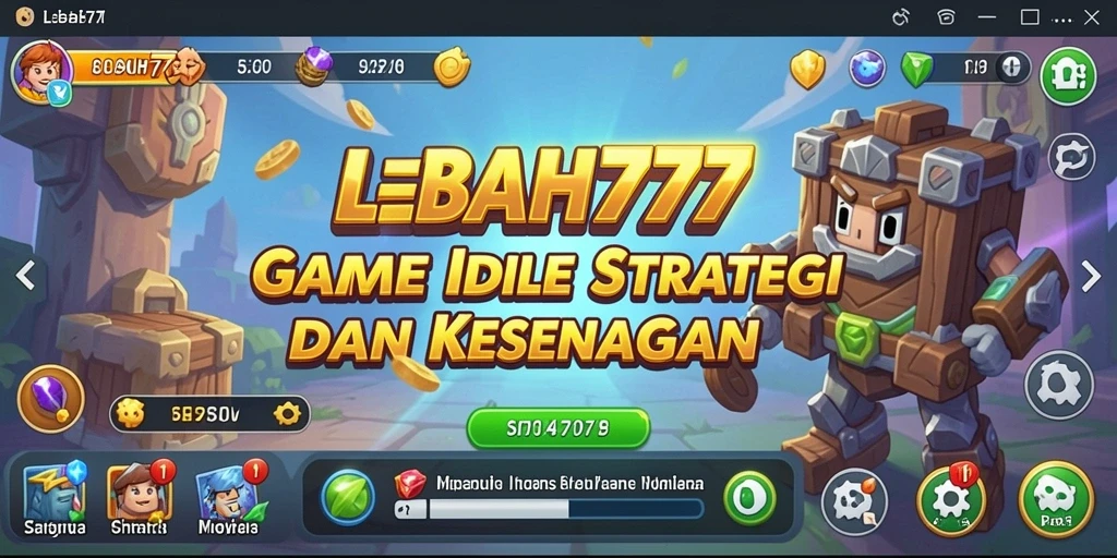 Tampilan gameplay LEBAH777 yang menarik dan penuh warna.