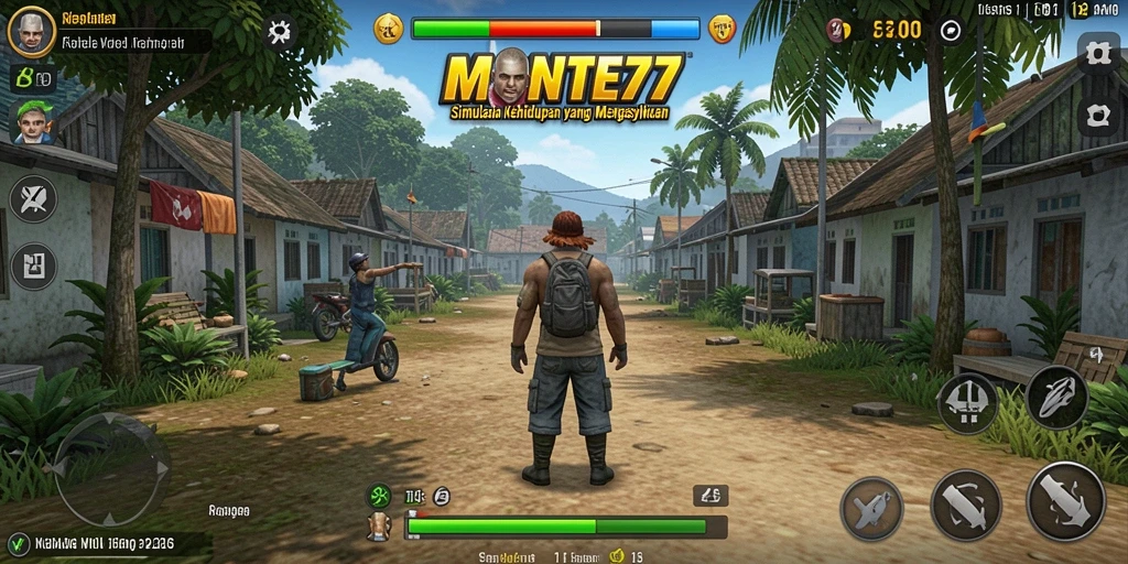 Tampilan gameplay MONTE77 yang mendebarkan dan penuh kreativitas.