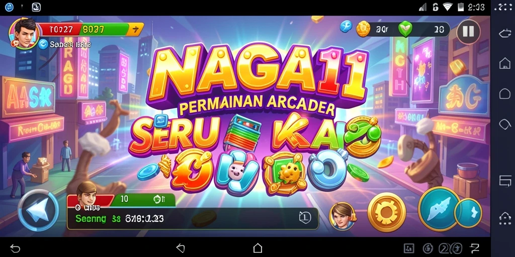 Tampilan gameplay seru di NAGA11 dengan grafis menawan.