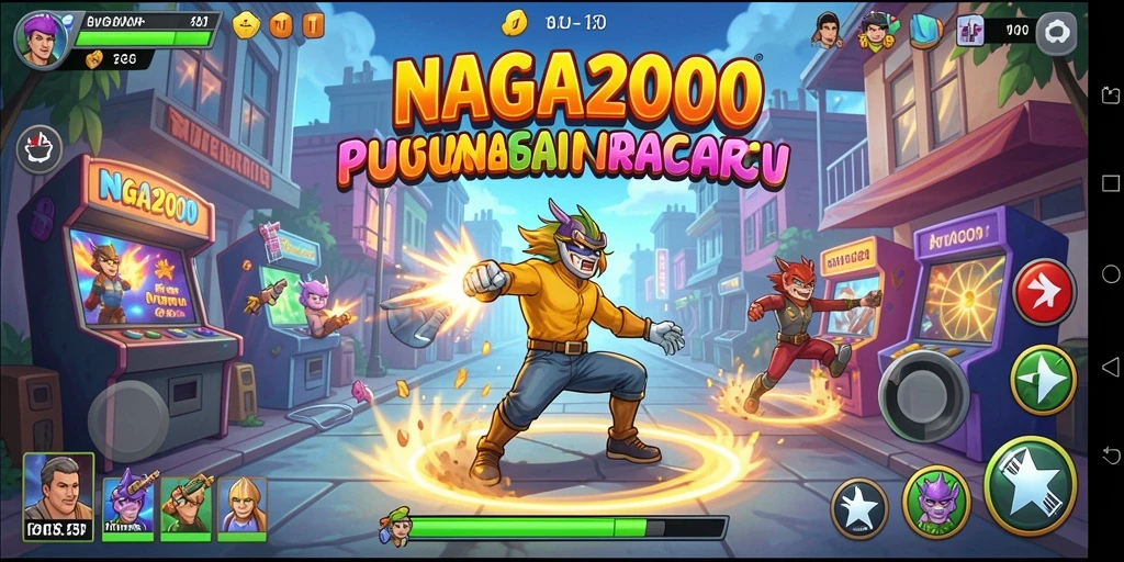 Tampilan menakjubkan dari gameplay seru NAGA2000.