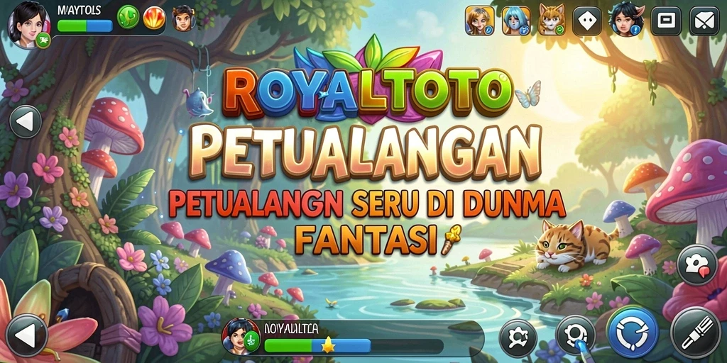Screenshot gameplay ROYALTOTO yang menampilkan aksi petualangan yang mendebarkan.