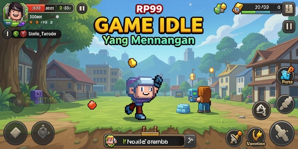 Gameplay menarik RP99 dengan elemen Idle yang menyenangkan.