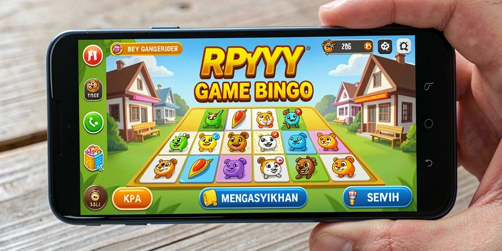 Gameplay seru di RPYYY saat bermain Bingo dengan teman-teman.