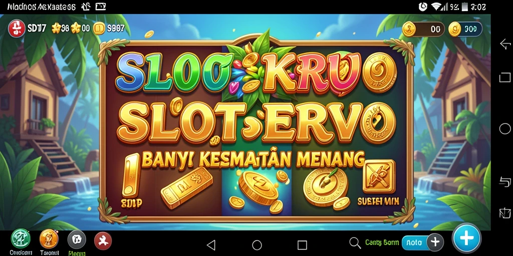 Screenshot permainan SD107 menampilkan grafik gameplay yang menarik dan efek suara yang mendebarkan.