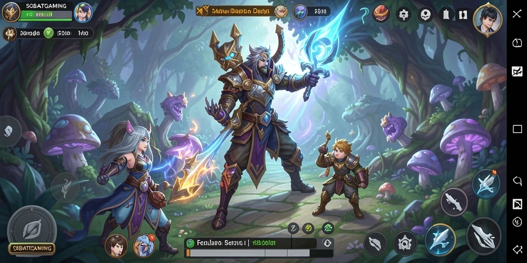 Screenshot dari gameplay <strong>SOBATGAMING</strong> yang menunjukkan aksi petualangan menarik.